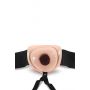 Proteza drążona Dr Skin Blush waniliowa 15 cm - 4