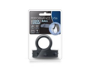 PERFORMANCE VS6 COCK & BALL STRAP BLACK