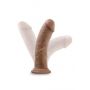 AU NATURAL 8INCH DILDO MOCHA - 4