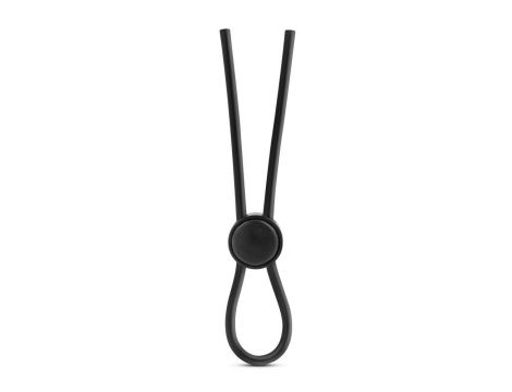 STAY HARD SILICONE LOOP COCK RING BLACK