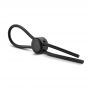 STAY HARD SILICONE LOOP COCK RING BLACK - 3