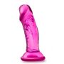 B YOURS SWEET N SMALL 4INCH DILDO PINK - 3