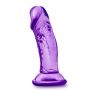 B YOURS SWEET N SMALL 4INCH DILDO PURPLE - 2