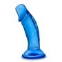 B YOURS SWEET N SMALL 4INCH DILDO BLUE - 2