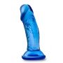 B YOURS SWEET N SMALL 4INCH DILDO BLUE - 3