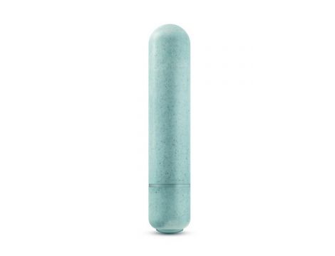 Wibrator mini Gaia Eco Bullet Blush aqua PLA 1,2 cm AAA - 2