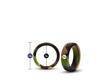 PERFORMANCE SILICONE CAMO COCK RING - 3
