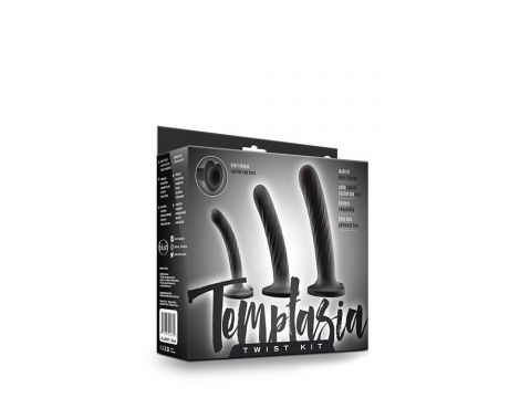 TEMPTASIA TWIST KIT SET OF THREE BLACK