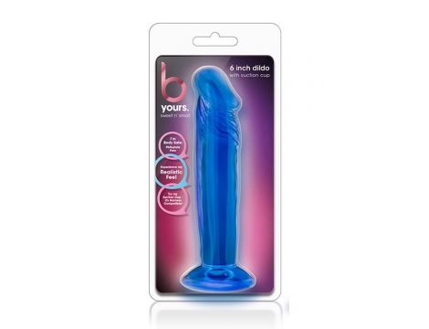 B YOURS SWEET N SMALL 6INCH DILDO BLUE - 5