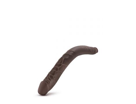 DR. SKIN 16INCH DOUBLE DILDO CHOCOLATE - 2
