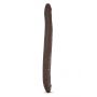 DR. SKIN 16INCH DOUBLE DILDO CHOCOLATE - 2