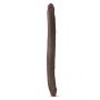 DR. SKIN 16INCH DOUBLE DILDO CHOCOLATE - 4