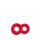 STAY HARD DONUT RINGS OVERSIZED RED