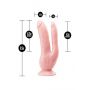 DR. SKIN 8INCH DP COCK FLESH - 4