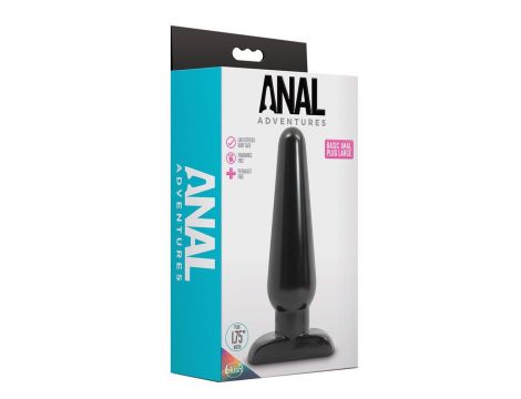 ANAL ADVENTURES BASIC ANAL PLUG LARGE - 2