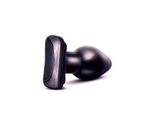 Korek analny Anal Adventures XL Blush PVC czarny 13,3 cm