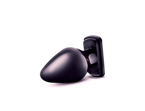 Korek analny Anal Adventures XL Blush PVC czarny 13,3 cm - 3