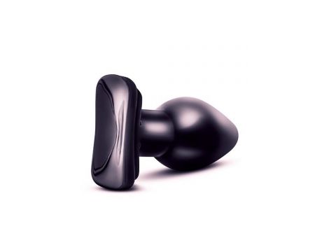Korek analny Anal Adventures XL Blush PVC czarny 13,3 cm