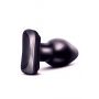 Korek analny Anal Adventures XL Blush PVC czarny 13,3 cm - 2