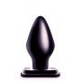 Korek analny Blush Anal Adventures XXL PVC czarny 15 cm - 2