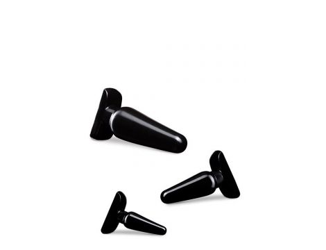 ANAL ADVENTURES BASIC PLUG KIT BLACK - 3