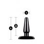 ANAL ADVENTURES BASIC PLUG KIT BLACK - 6