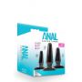 ANAL ADVENTURES BASIC PLUG KIT BLACK - 2