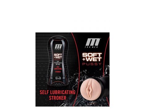 M FOR MEN SOFT AND WET STROKER VANILLA - 2