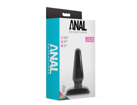ANAL ADVENTURES BASIC ANAL PLUG MEDIUM - 2