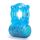 STAY HARD 5 FUNCTION COCK RING BLUE