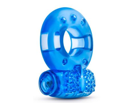 STAY HARD REUSABLE COCK RING BLUE