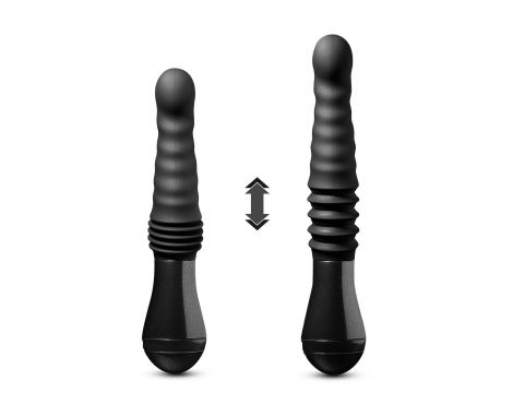 TEMPTASIA LAZARUS THRUSTING DILDO BLACK - 2