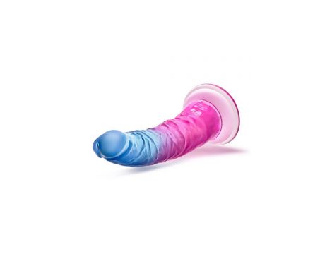 Dildo z przyssawką Blush B Yours Beautiful Sky Sunset 7 cali - 4