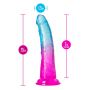 Dildo z przyssawką Blush B Yours Beautiful Sky Sunset 7 cali - 4