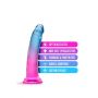 Dildo z przyssawką Blush B Yours Beautiful Sky Sunset 7 cali - 3