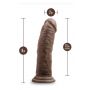 DR. SKIN SILICONE DR. SHEPHERD 8 INCH DILDO WITH SUCTION CUP CHOCOLATE - 6