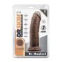 DR. SKIN SILICONE DR. SHEPHERD 8 INCH DILDO WITH SUCTION CUP CHOCOLATE - 2