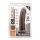 DR. SKIN SILICONE DR. SHEPHERD 8 INCH DILDO WITH SUCTION CUP CHOCOLATE