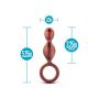 ANAL ADVENTURES MATRIX DUO LOOP PLUG COPPER - 6