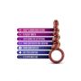 ANAL ADVENTURES MATRIX DUO LOOP PLUG COPPER - 3