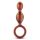ANAL ADVENTURES MATRIX DUO LOOP PLUG COPPER