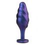 ANAL ADVENTURES MATRIX BUMPED BLING PLUG SAPPHIRE - 2