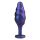 ANAL ADVENTURES MATRIX BUMPED BLING PLUG SAPPHIRE