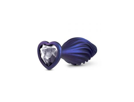ANAL ADVENTURES MATRIX SWIRLING BLING PLUG SAPPHIRE - 3