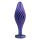 ANAL ADVENTURES MATRIX SWIRLING BLING PLUG SAPPHIRE