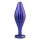 ANAL ADVENTURES MATRIX WAVY BLING PLUG SAPPHIRE