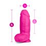 AU NATUREL BOLD CHUB 10" DILDO PINK - 5