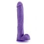 AU NATUREL BOLD DADDY 14" DILDO PURPLE - 2