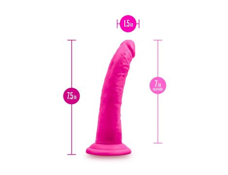 AU NATUREL BOLD JACK 7" DILDO PINK - 3