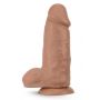 AU NATUREL CHUB 10" DILDO MOCHA - 4
